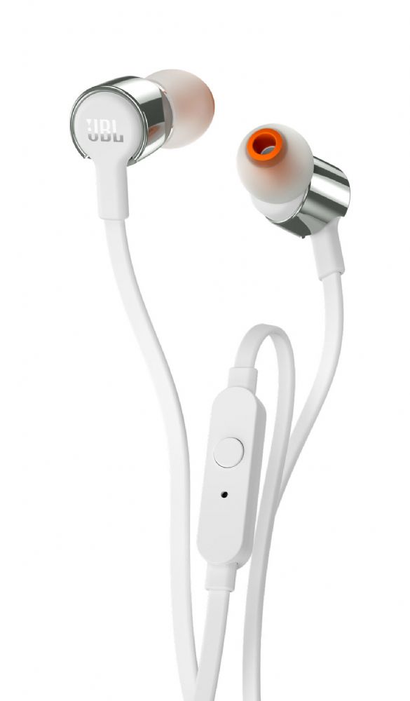 AURICULARES BOTÓN JBL TUNE 210 GRIS